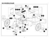 ProBasics K4 Wheelchair Replacement Parts - Home Health Superstore