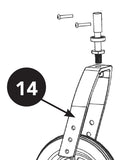 Replacement Parts for ProBasics K2 Wheelchairs Models WC220 - Home Health Superstore