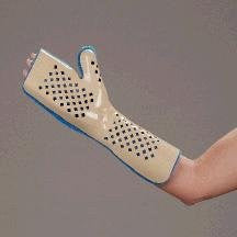 DeRoyal Hospital Grade Hand Splint, Full Aluminum * w/ Foam Right Adult * 1 Per EA STAT  Brand 9151-03 - Home Health Superstore