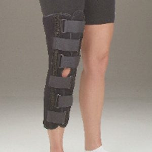 DeRoyal Hospital Grade Knee Immobilizer, 12IN * Black Foam, S * 1 Per EA STAT  Brand BF7006-01 - Home Health Superstore